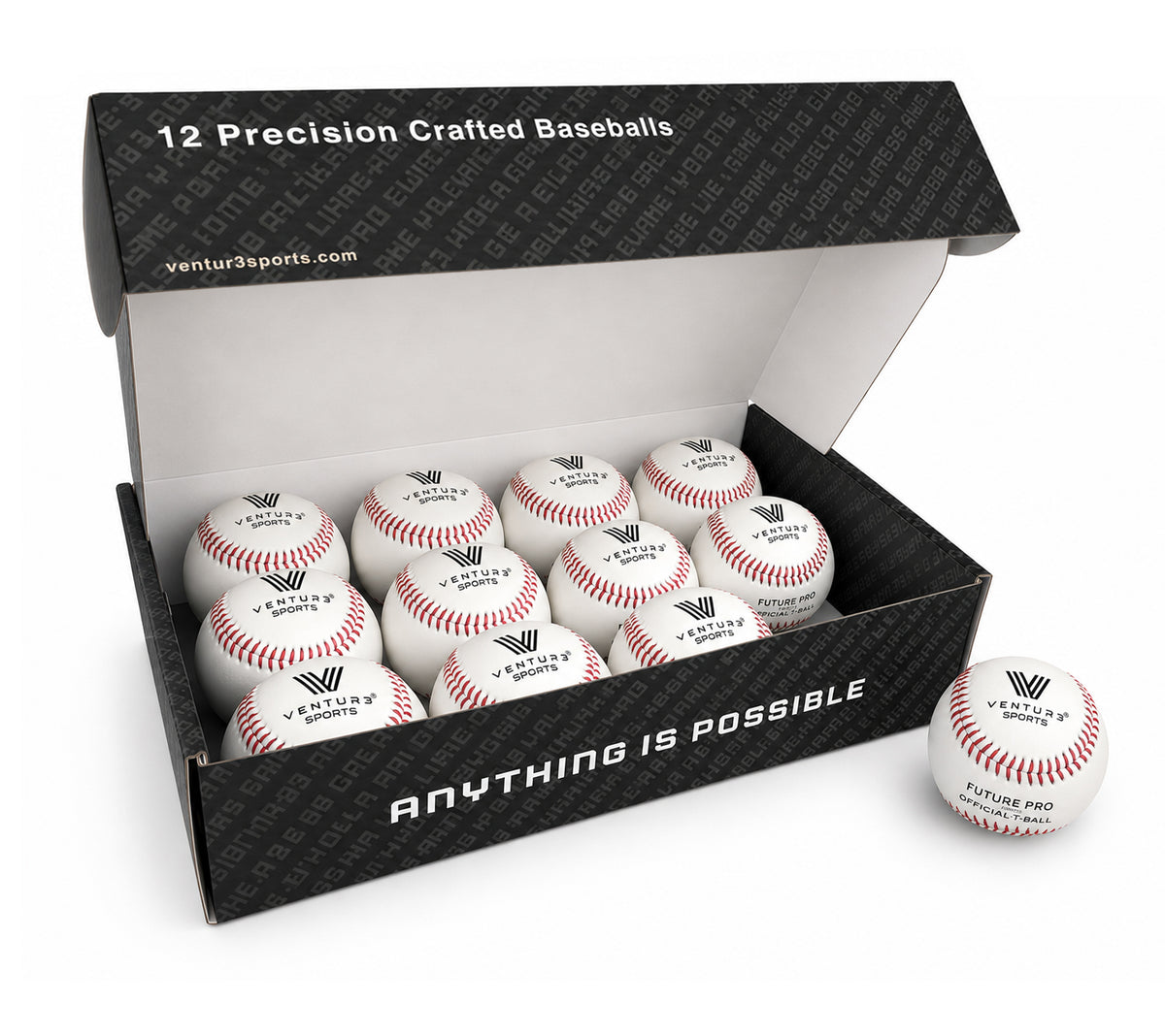 Ventur3 Sports VSOFT1 Future Pro T-ball, carton open